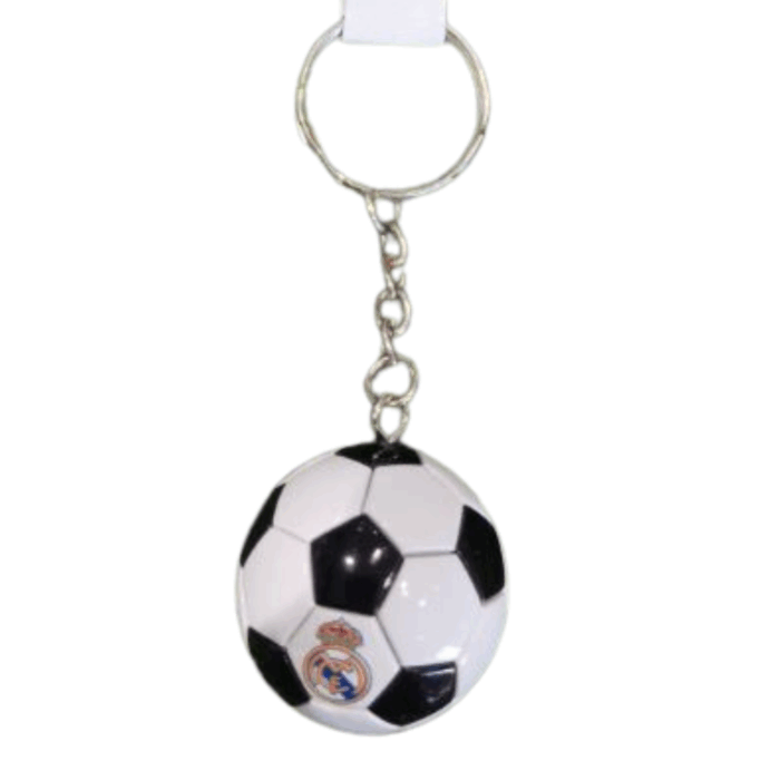 LLavero Balon Real Madrid Negro - Imagen 1