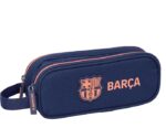 Portatodo Doble Niño F.C.BARCELONA 2ª EQUIPACIÓN  21x6x8 cm