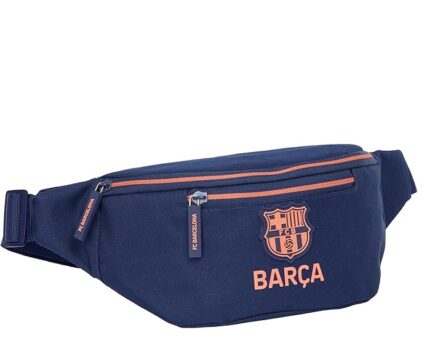 Riñonera con Bolsillo Exterior F.C.Barcelona 2ª EQUIPACIÓN  23x9x12 cm