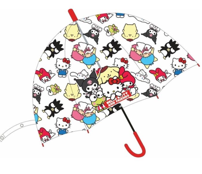 PARAGUAS SETA AUTO NIÑA HELLO KITTY 48,5 CM - Imagen 1