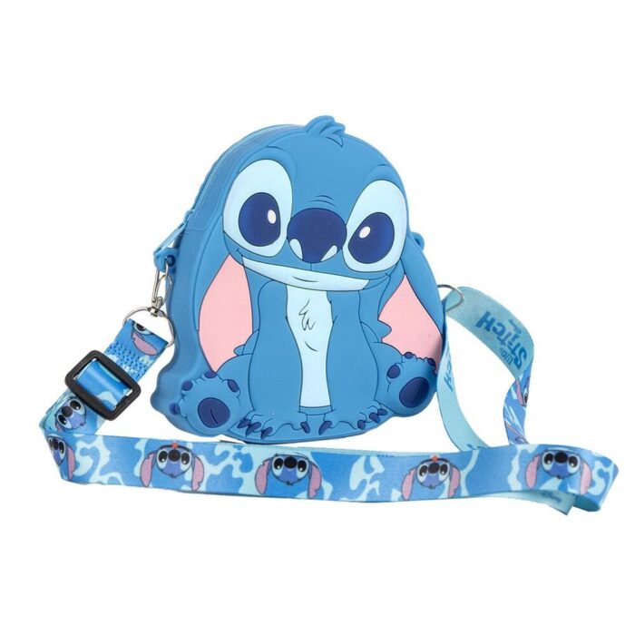 Bolso Silicona Stitch Disney 13x14x3cm. - Imagen 1