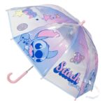 Paraguas Manual Poe Burbuja Stitch Disney 45cm.