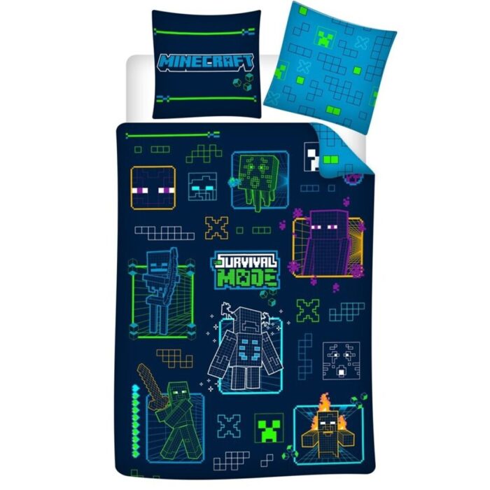Funda Nordica Minecraft 90cm Microfibra - Imagen 1
