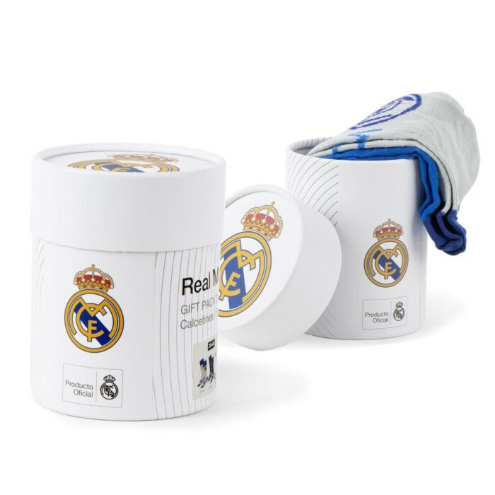 Set 3 Calcetines Real Madrid Adulto Talla 38/45. - Imagen 1