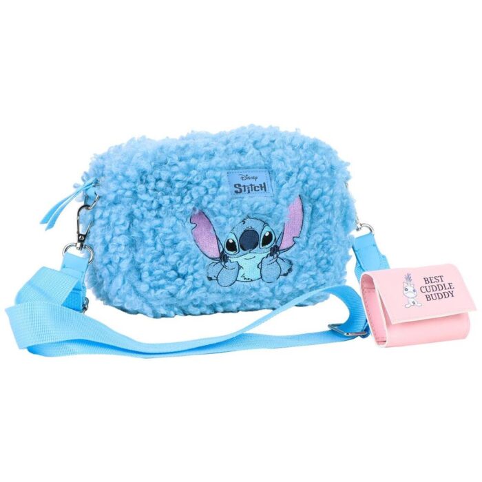 Bolso Bandolera Stitch Disney 18,5x12,5x8cm. - Imagen 1