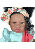 Muñeca Addis Turquesa 45cm. con Bebe Nines d'Onil - Imagen 3