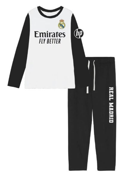 Pijama Adulto Real Madrid Algodon en Caja