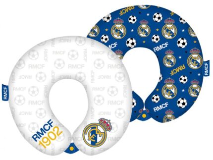 COJÍN PARA EL CUELLO DE 28X28X6CM DE REAL MADRID CF