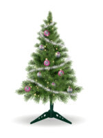 ARBOL DE NAVIDAD DE MESA CON ADORNOS Y LUCES DE 60CM DE MINNIE