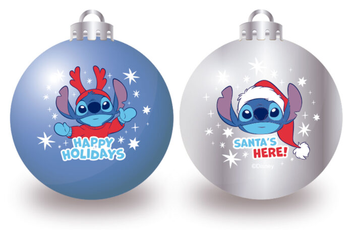 ARBOL DE NAVIDAD DE MESA CON ADORNOS Y LUCES DE 60CM DE LILO & STITCH - Imagen 2