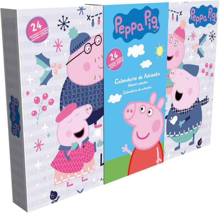 Calendario De Adviento Peppa Pig 30x45cm. - Imagen 1