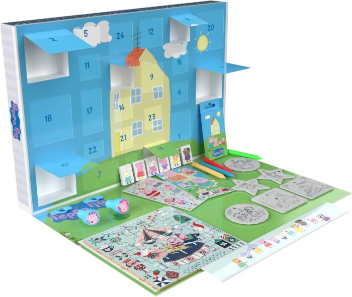 Calendario De Adviento Peppa Pig 30x45cm. - Imagen 3
