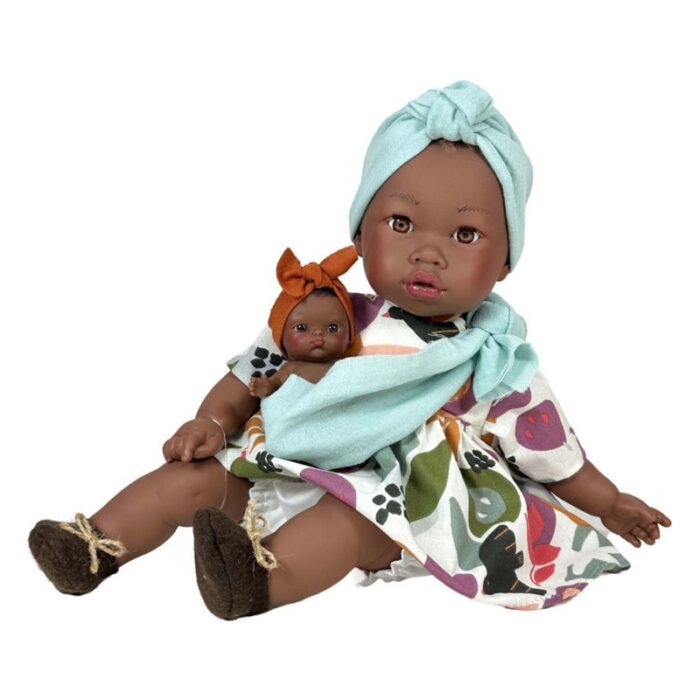 Nines Alika con Bebé Floral Nines d'Onil - Imagen 1