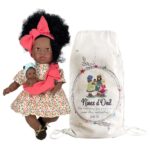Muñeca Alika Curly Hair 45cm. con Bebe Nines d'Onil - Imagen 2