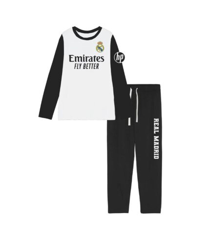 Pijama Adulto Real Madrid Algodon en Caja