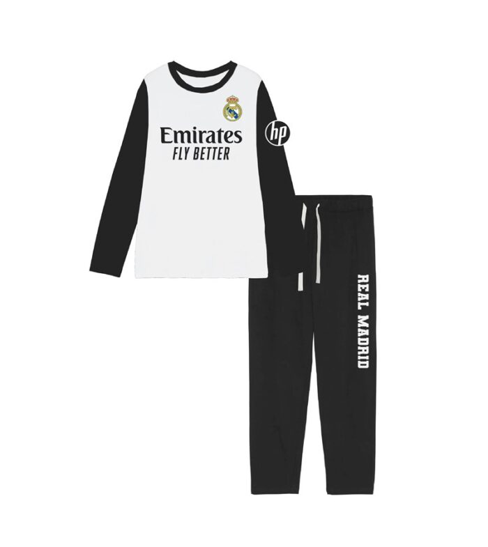 Pijama Adulto Real Madrid Algodon en Caja - Imagen 1