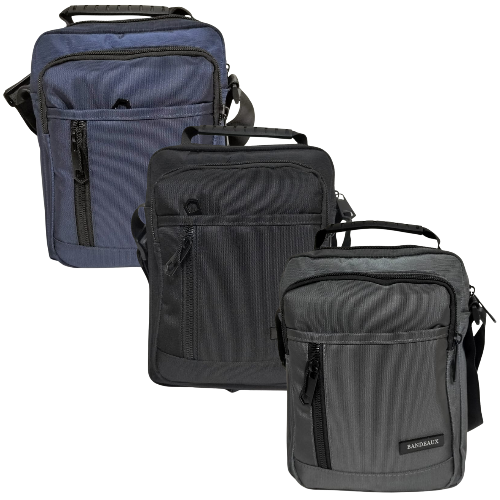 CX8752 Bandolera Caballero Nylon 25x19cm - Imagen 1