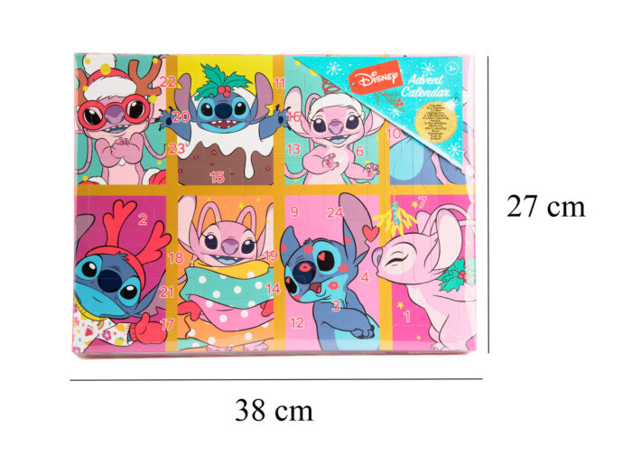 Calendario De Adviento Stitch Disney 27x38cm.. - Imagen 4