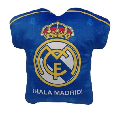 COJIN REAL MADRID CAMISETA 40x30CM