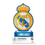 Lampara Despertador 3D Real Madrid Con el himno 15x15x25cm