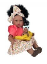 Muñeca Addis 45cm. con pelo Nines d'Onil
