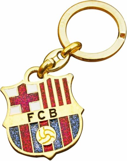 Llavero FC Barcelona Escudo Dorado