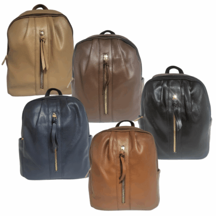 Bolso Mochila Señora Polipiel 30x25x12cm