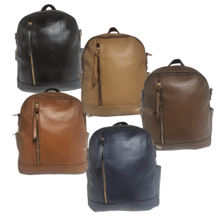 Bolso Mochila Señora Polipiel 30x25x12cm