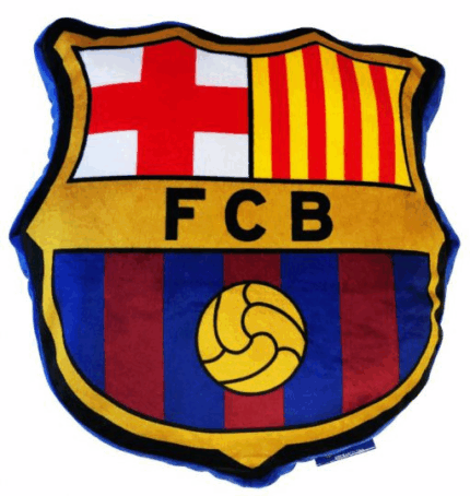 Cojin 3D F.C.Barcelona 35cm.