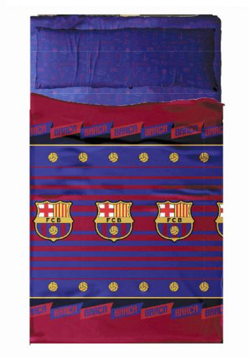 Juego De Sabanas F.C.Barcelona Cama 105cm.