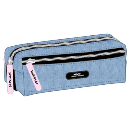 Portatodo Triple Peq. C/Goma Elast. 22Cm K-Pop Demon Hunters - Huntr/X 22x6x8,5cm