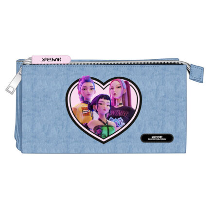 Portatodo Triple K-Pop Demon Hunters - Huntr/X 22x3x12cm