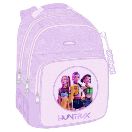 Mochila Doble Adapt.Carro K-Pop Demon Hunters - Iconic 32x15x42cm