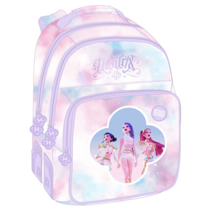 Mochila Doble Adapt.Carro K-Pop Demon Hunters - Artist 32x15x42cm