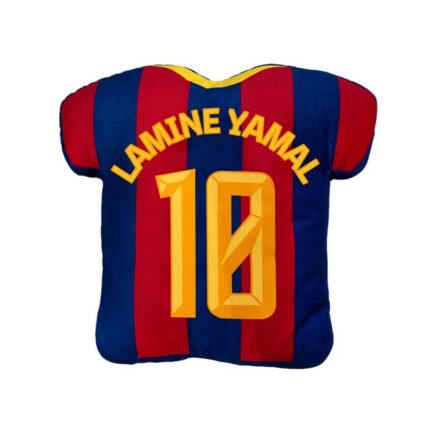 Cojin 3D F.C. Barcelona Lamine Yamal 30cm.