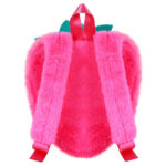 Mochila De Textura Suave De Peluche Kuromi 10x30x30cm. - Imagen 2