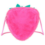 Bolso Bandolera De Textura Suave De Peluche Hello Kitty 8x22x22cm. - Imagen 2