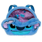Mochila Peluche Corazon Stitch Disney 12x24x22cm. - Imagen 2