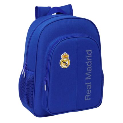 MOCHILA JUNIOR ADAPT.CARRO REAL MADRID 32x12x38cm.
