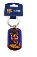 LLAVERO METALICO LAMINE YAMAL F.C BARCELONA