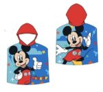 Poncho Toalla Mickey Disney Microfibra 55x100cm.
