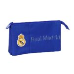 PORTATODO TRIPLE REAL MADRID 22X3X12CM.