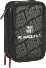 Plumier Triple 37 Pcs F.C. Barcelona 12.5X5.5X19.5 Cm