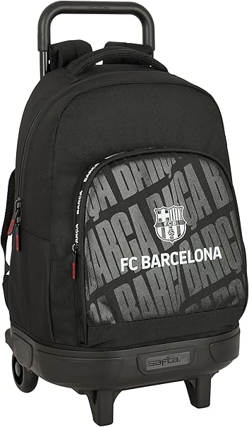 Mochila Gde. C/Ruedas Compact Extraible F.C. Barcelona 33X22X45 Cm