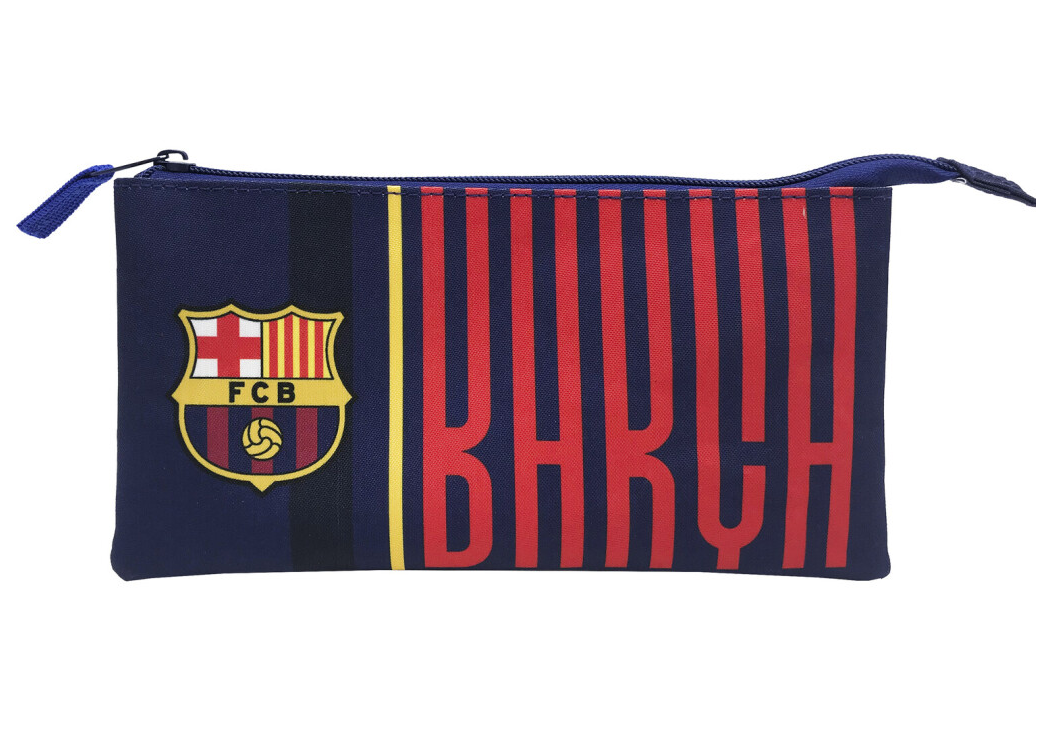 Sin título FC Barcelona Portatodo Triple 23x3x12cm - Imagen 1