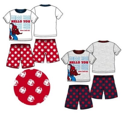 Pack 4 Pijama Spiderman Talla 3/4/6/8