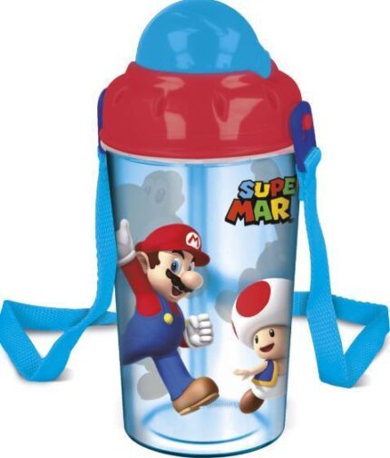 Cantimplora Robot Pared Sencilla 465ml Super Mario