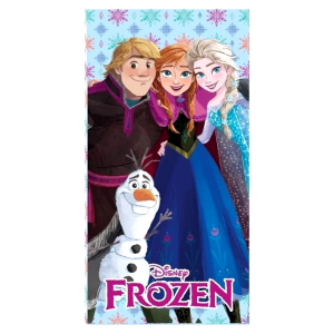 Toalla Frozen Disney microfibra 70x140cm. Composición: 100% poliester. 250 gsm.