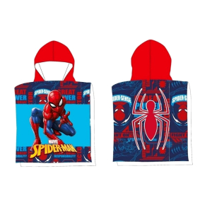 Poncho Toalla Spiderman Marvel Microfibra 55x110cm