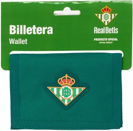 Billetera Con Cabecera Real Betis Balompie 12.5X9.5 Cm
